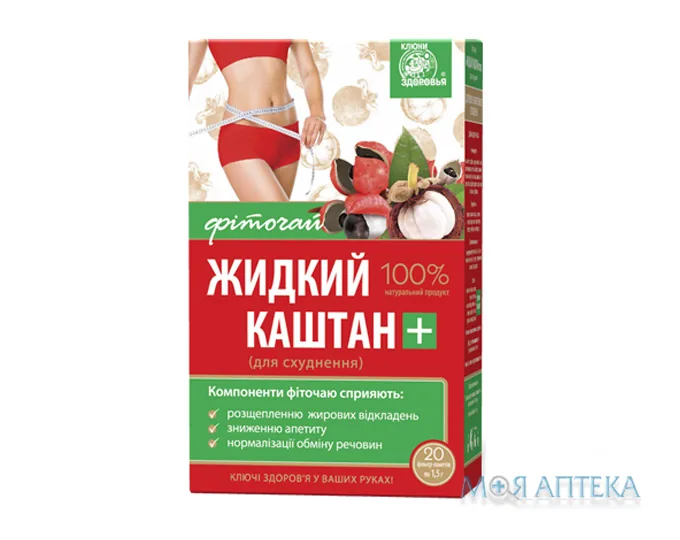 Фіточай Ключі Здоров`я 1,5 г фільтр-пакет, 