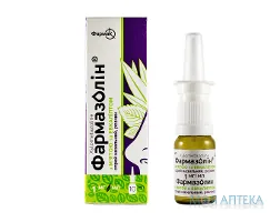 Фармазолін З М`ятою Та Евкаліптом спрей назал., р-н 1 мг/мл фл. 10 мл №1