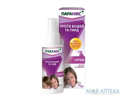 Паранікс спрей протипедикульозний від вошей 100 мл