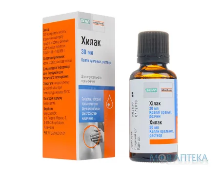 Хілак кап. орал. фл. 30 мл №1