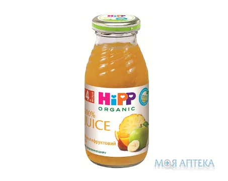 HiPP (Хіпп) Сік Мультифруктовий 200 мл, з 4 міс.