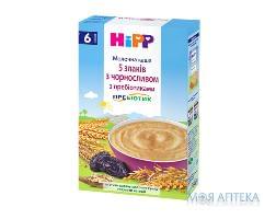 Каша Молочная HiPP (ХиПП) 5 злаков с черносливом с 6 месяцев, 200г