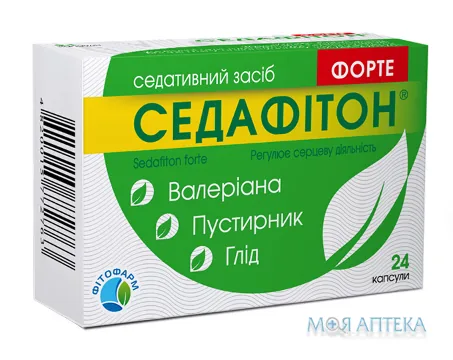 Седафітон Форте капсули №24 (6х4)