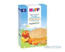 Каша молочная детская Хипп Рисово-кукурузная с пребиотиками Персик и абрикос 250 г