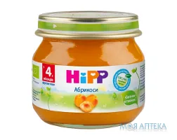 HiPP (Хіпп) Пюре фруктове Абрикоси 80 г, з 4 міс.