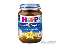 HiPP (Хіпп) Каша Молочна На добраніч пшенична з ваніллю 190 г, з 4 міс.