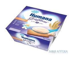 Хумана (Humana) Пудинг манный с печеньем, 3,4%, с 8 мес., 4х100г