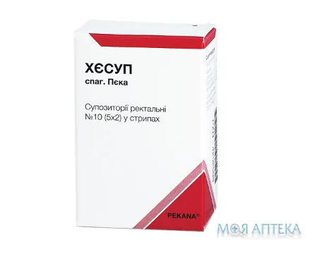 Хесуп Спаг. Пека суп. ректал. стрип №10
