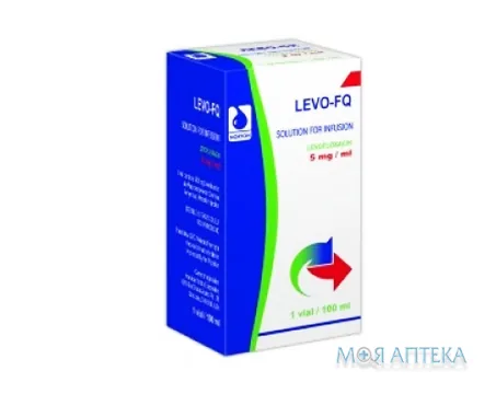Лево-Фк розчин д/інф., 5 мг/мл по 100 мл у флак. №1