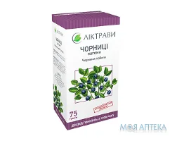 Чорниці Пагони побеги 75 г пачка, с внутр. пакетом