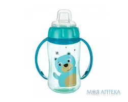 Кружка Canpol babies (Канпол Бебіс) тренувальна 56/512 силіконовий носик Ведмедик 320 мл