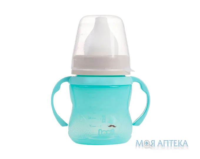 Чашка Lovi 35/301, 6+, Retro м`ята 150 мл, тренувальна