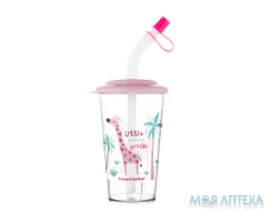 Кружка Canpol babies (Канпол Бебіс) тренувальна 4/112 стакан з трубочкою 320 мл