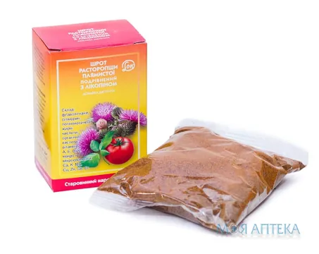 Шрот Розторопші Плямистої Подрібнений З Лікопіном 100 г