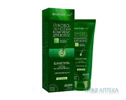 Шампунь Nature.med Цибулево-Часниковий Комплекс проти випадіння волосся 200 мл