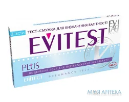 Тест для визначення вагітності Evitest Plus №2