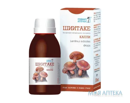 Шиітаке-Краплі крап. 100 мл