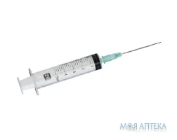 Шприц 5 мл гіподерм. 2B з голкою