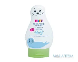 HiPP BabySanft (Хіпп Бебісанфт) Дитячий шампунь і Гель для купання 200 мл