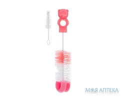 Щітка Для миття пляшок І Сосок 2/410, з губкою