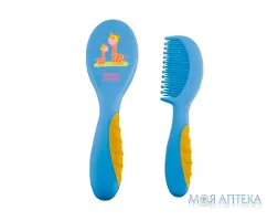 Щітка І Гребінець Для Волосся 2/409, з м`якою ручкою