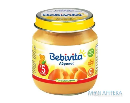 Пюре фруктове Bebivita (Бебівіта) Абрикос 100 г