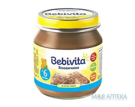 Пюре М`ясне Bebivita (Бебівіта) Яловичина 100 г