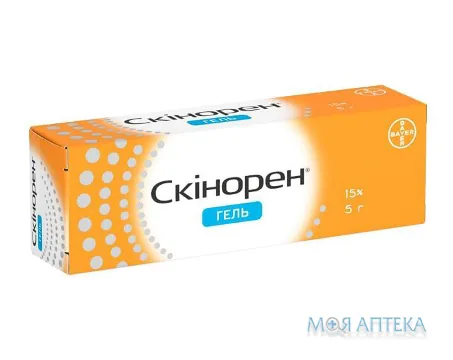 Скінорен гель 15 % по 5 г в тубах
