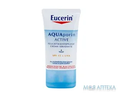 Eucerin Аквапорин Зволожуючий Денний Крем SPF-15 40 мл, для всіх типів шкіри