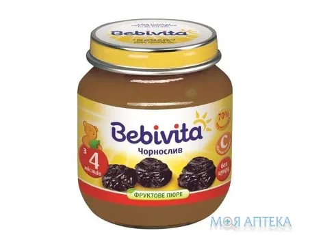Пюре фруктове Bebivita (Бебівіта) Чорнослив 100 г