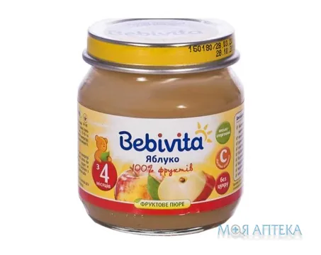 Пюре фруктове Bebivita (Бебівіта) Яблуко 100 г