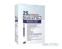 Энбрел р-р д/ин. 25 мг шприц 0,5 мл №4