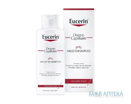 Eucerin Дермокапіляр Ph5 Шампунь для чутливої шкіри голови 250 мл