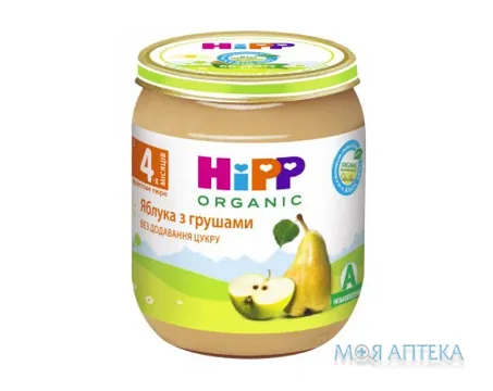 HiPP (Хіпп) Пюре фруктове Груша-яблуко 125 г
