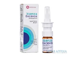 Ексенза спрей назал. дозов. 2,5 мг/доза фл. 2 мл, 20 доз №1