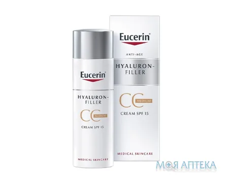 Eucerin Гіалурон-Філер крем СС проти зморщок 50 мл, середній