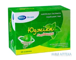 Юджіка льодяники пакет полімер., влож. в карт. коробку №100