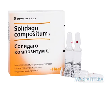Солідаго Композитум С розчин д/ін. по 2,2 мл в амп. №5