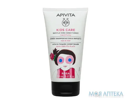 Apivita Kids (Апівіта Кідс) Кондиціонер з Медом та Трояндою 150 мл