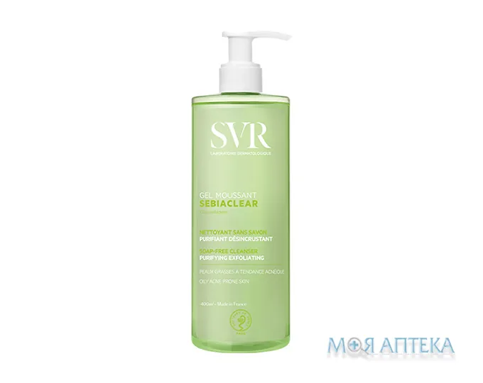 СВР Себіаклер гель, що очищає (SVR Sebiaclear Cleansing Gel) 400 мл