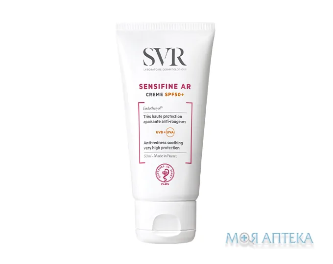 СВР Сенсифін АР сонцезахисний крем Спф 50 (SVR Sensifine AR Sunscreen Spf50) 50 мл