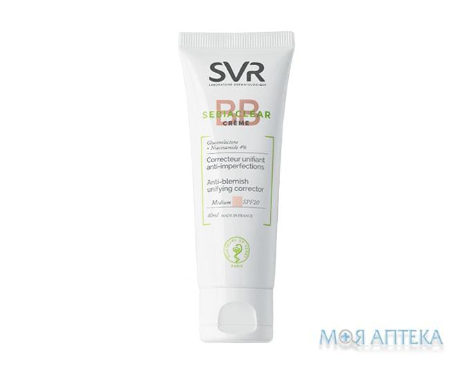 СВР Себіаклер ББ Крем Spf 20 (SVR Sebiaclear BB Cream Spf 20) Темно-Бежевий 40 мл