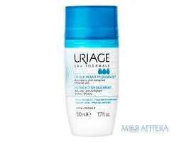 Uriage (Урьяж) Кульковий Дезодорант-Антиперспирант Потрійний сили 50 мл