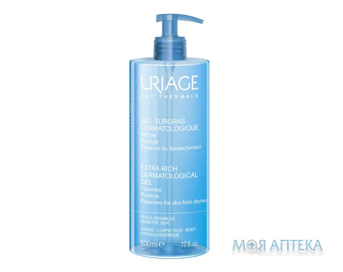 Uriage (Урьяж) Гель Дерматологический Очищающий 500 мл