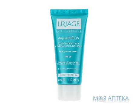 Uriage Аквапресі Сонцезахисний Флюїд Spf 20 40 мл
