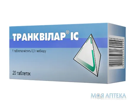 Транквілар IC таблетки по 0,3 г №20 (10х2)