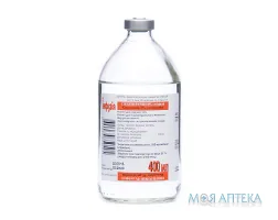 Глюкоза розчин д/інф. 10 % по 400 мл у пляш.