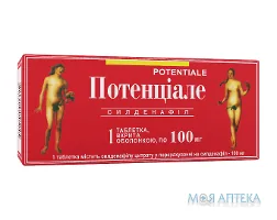Потенціале таблетки, в/о, по 100 мг №1