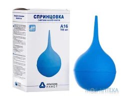 Спринцівка Альпіна з м`яким наконечником тип А р. 16 (700 мл)