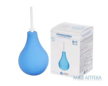 Спринцівка Альпіна з твердим наконечником тип Б р. 11 (347 мл)
